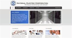 Desktop Screenshot of natlelec.com